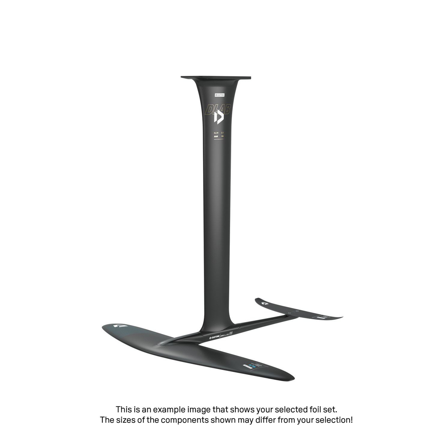 Mast Slim 2.0 D/LAB 84 Fuselage Aero AL 3BS 60 Front Wing Aero Free SLS 1250 Back Wing Aero Stabilizer C 250