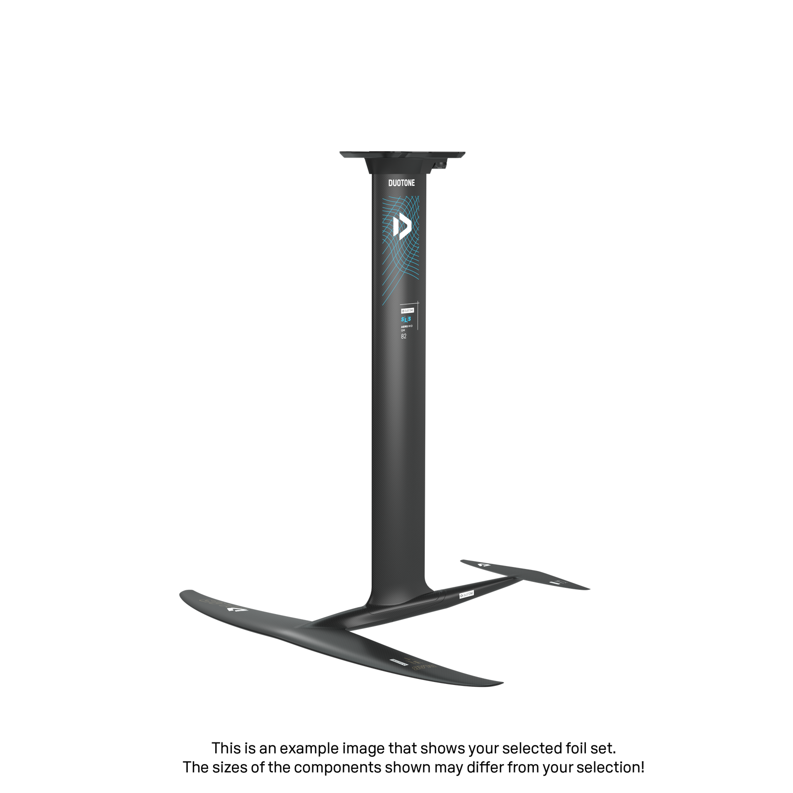 Mast Aero Mid QM SLS 75 Front Wing Crest D/LAB 1050 Monobloc-Tail S D/LAB 40/160