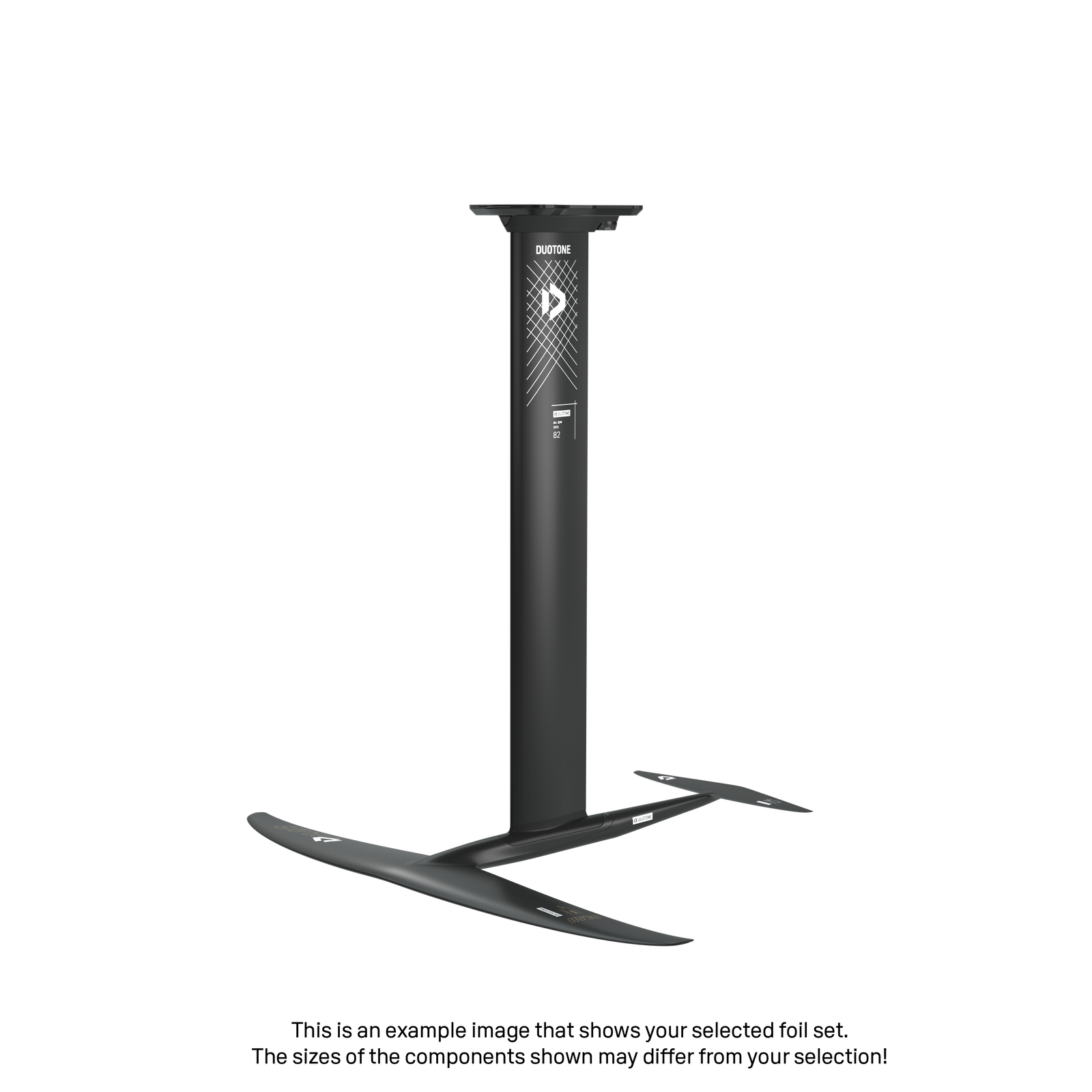 Mast AL 3BS QM (Mono) 40 Front Wing Crest D/LAB 800 Monobloc-Tail S D/LAB 40/160