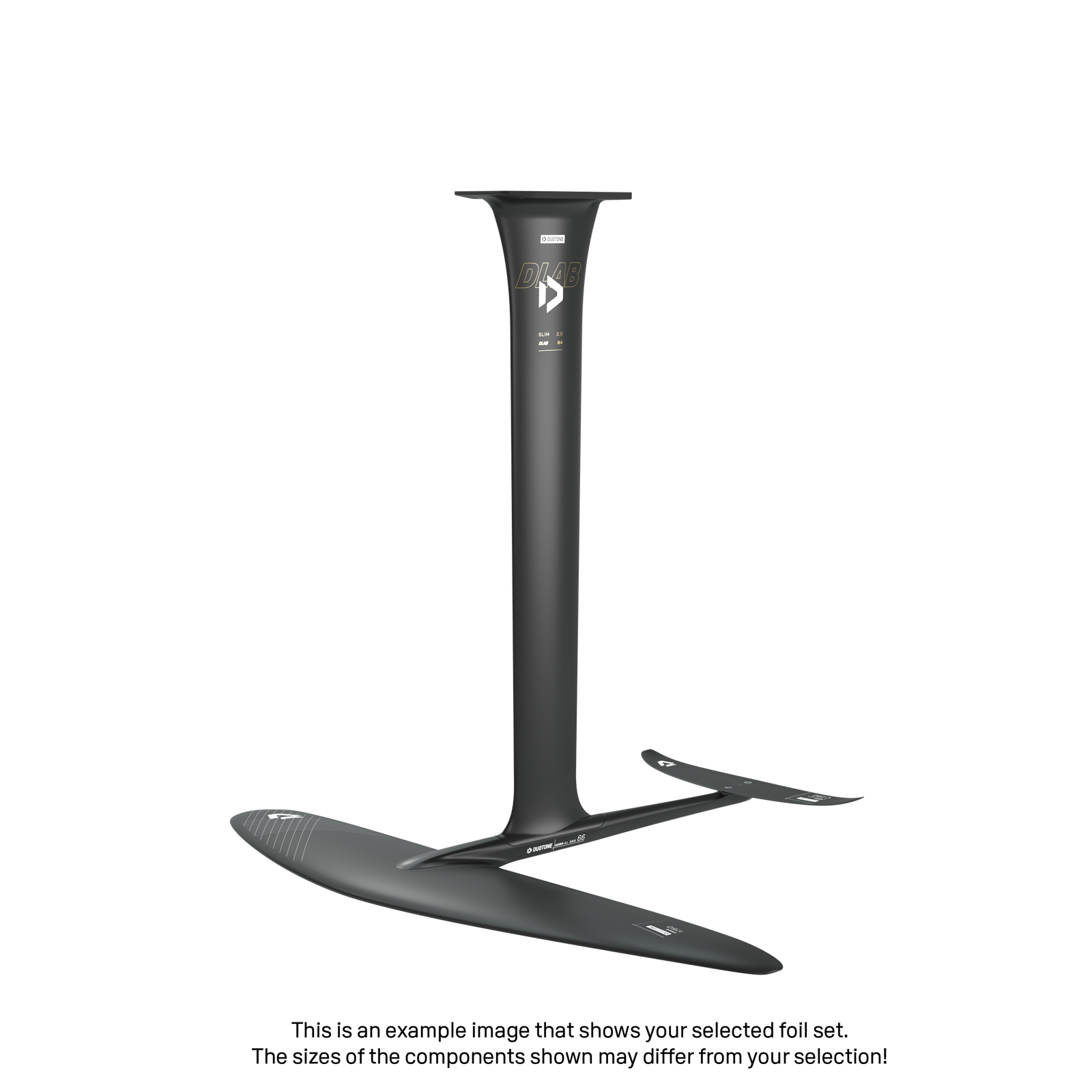 Mast Slim 2.0 D/LAB 84 Fuselage Aero AL 3BS 66 Front Wing Free 1750 Back Wing Aero Stabilizer C 250