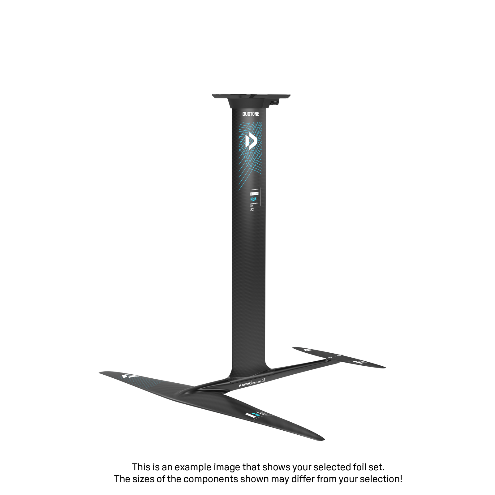 Mast Aero Mid QM SLS 82 Fuselage Aero AL 3BS 74 Front Wing Glide 2.0 SLS 750 Back Wing Stabilizer H 165