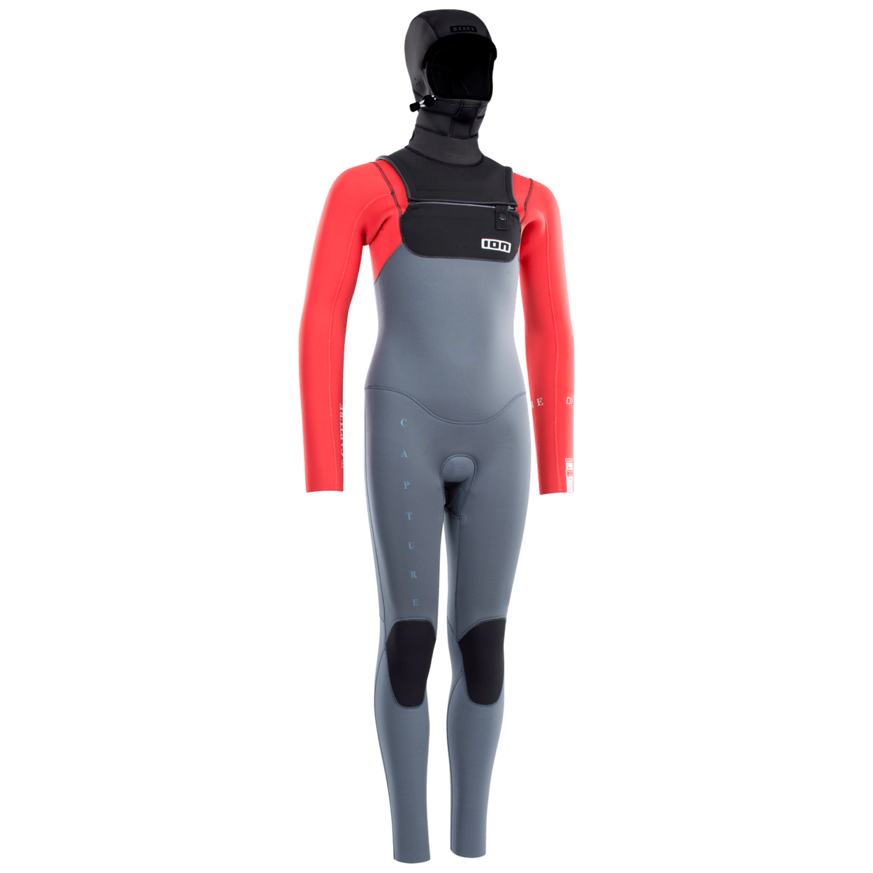 ION Kids Wetsuit Capture 6/5 Hood Front Zip 2025