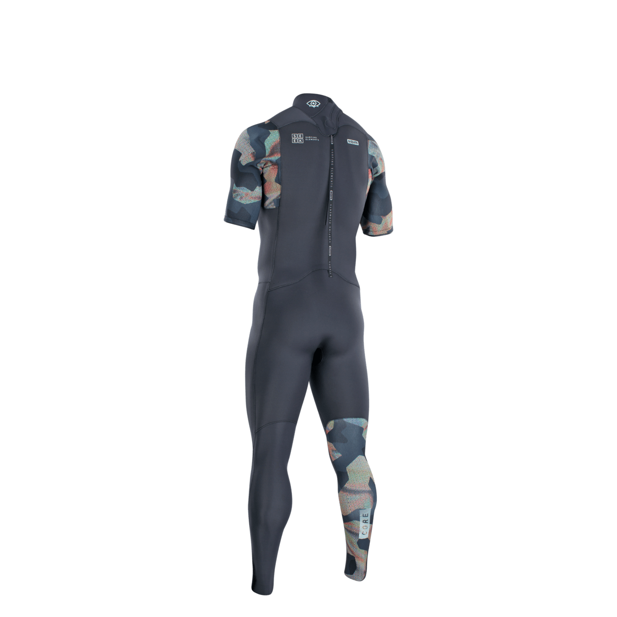 ION Men Wetsuit Seek Core 3/2 Shortsleeve Back Zip 2022