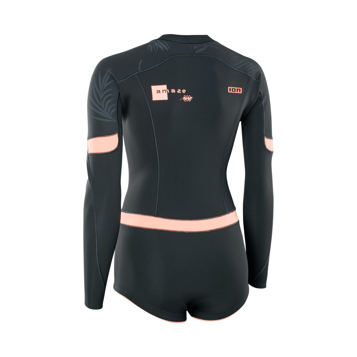 ION Women Wetsuit Amaze Hot Shorty 1.5 Longsleeve Front Zip 2023