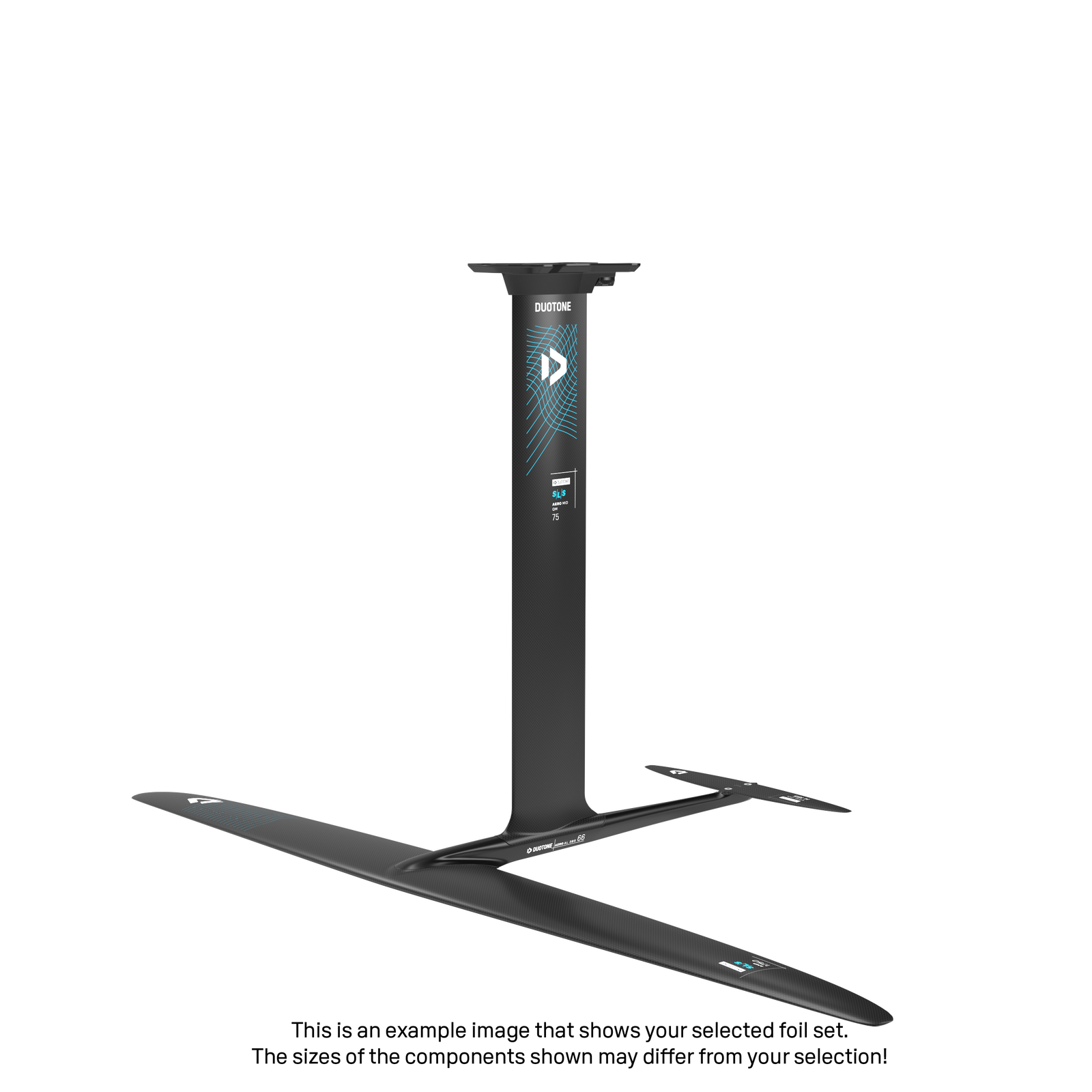 Mast Aero Mid QM SLS 75 Fuselage Aero AL 3BS 74 Front Wing AMP SLS 2145 Back Wing Stabilizer H 210