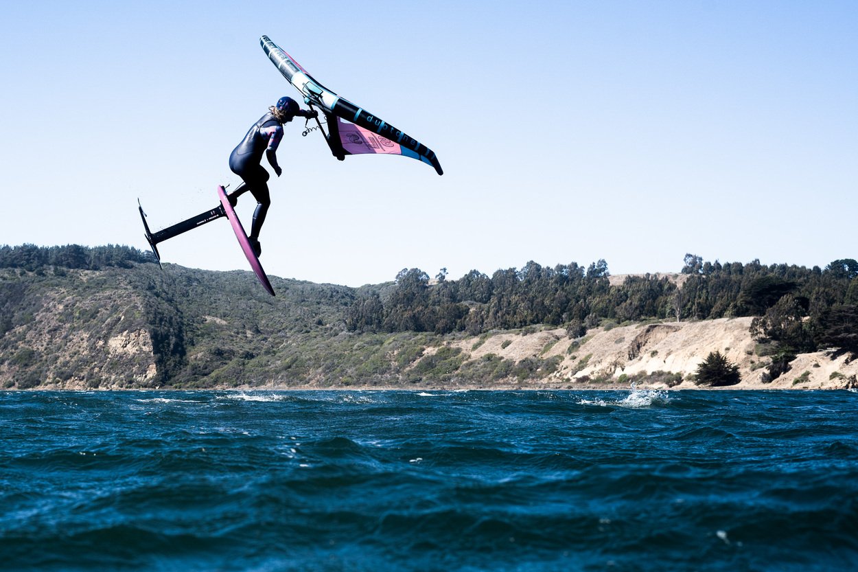 ION Wing Leash Core Coiled Wrist 2024